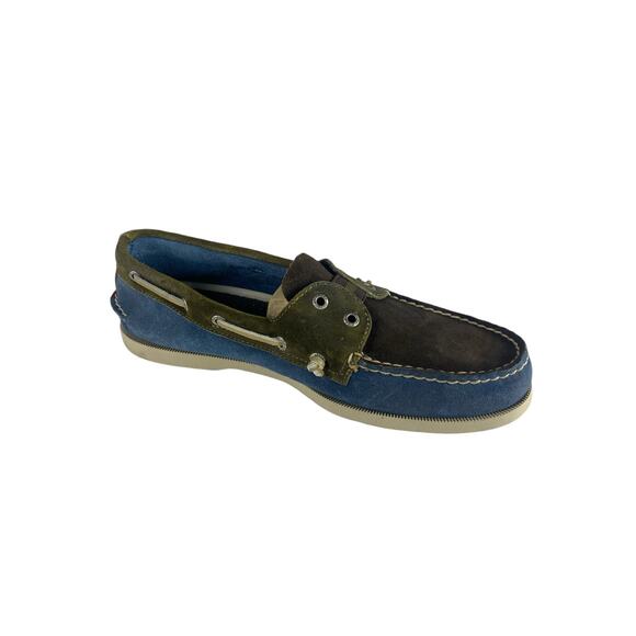 Sperry Top Sider non marking Blue boat shoes size 11.5 - Picture 7 of 10